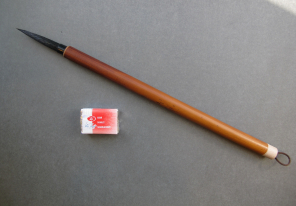 Кисть из ворса медведя для каллиграфии MВ-121 (бамбуковая ручка)