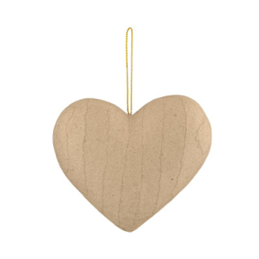 Заготовка для декорирования LOVE2ART сердце папье-маше 10х12x4.5 см