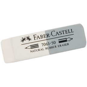 Ластик FABER-CASTELL 7061 двухцветный