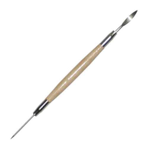 Скульптурный нож - лопатка/шило (деревянная ручка)