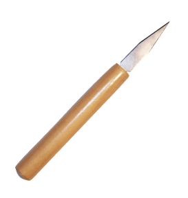 Скульптурный нож с обоюдоострым лезвием 55 мм