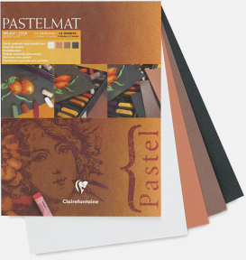 Альбом для пастели PASTELMAT 30х40 см 360 гр/м 4 цв*3листа, склейка