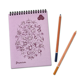 Блокнот для пастели PREMIUM Lavanda (темно-розовый) А5 160 г/м2 40% хл, 30 л,