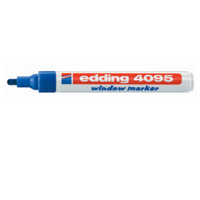 Маркер EDDING 4095 меловой 2-3 мм, синий