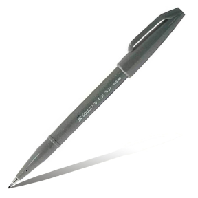 Фломастер-кисть BRUSH Sing Pen серый