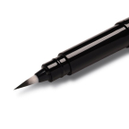 Ручка-кисть PENTEL Pocket Brush Pen черные чернила (+4 картриджа), черный корпус