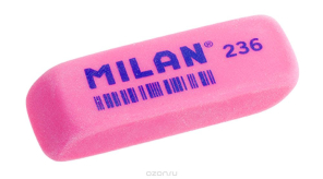 Ластик MILAN 236 скошенный