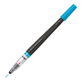 Брашпен PENTEL Color Brush голубой