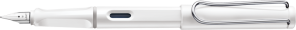 Перьевая ручка LAMY Safari F (белый корпус)