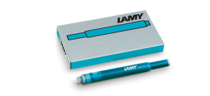 Картриджи LAMY для перьевой ручки T10 5 шт, бирюзовые