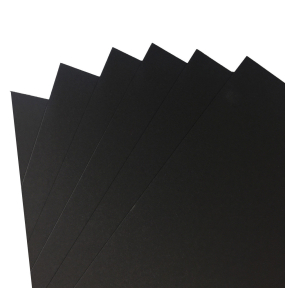 Бумага FOLIA 50х70см черный 300 г/м2, лист