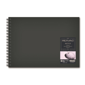 Альбом FABRIANO Sketch А5 110гр/м, 80л, спираль (ландшафт)