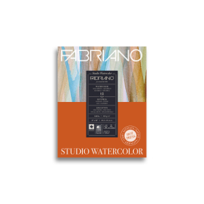 Альбом для акварели FABRIANO Watercolour 20,3х25,4см 25%хл сатин 300 гр, 12 л
