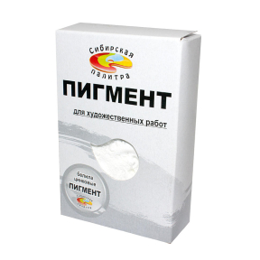 Пигмент ЭМТИ белила цинковые 100 гр