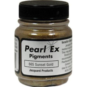 Пигмент пудра  Pearl Ex 665 золото светлое 21 гр