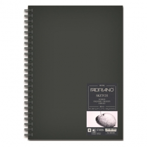 Альбом FABRIANO Sketch А5 110гр/м, 80л, спираль (портрет)