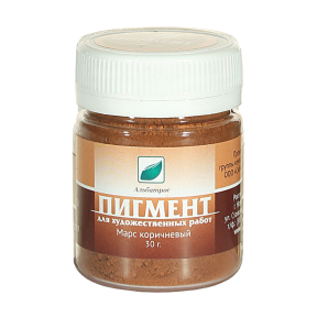 Пигмент ЭМТИ марс коричневый 30 гр
