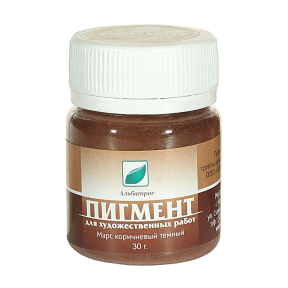 Пигмент ЭМТИ марс коричневый темный 30 гр