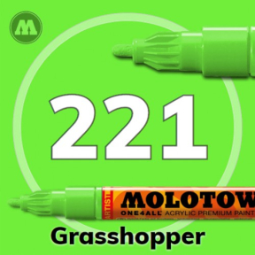 Заправка акриловая MOLOTOW One4all светло-зеленый 30 мл