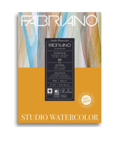 Альбом для акварели FABRIANO Watercolour 22,9х30,5см 25%хл сатин 200 гр, 20 л
