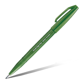Фломастер-кисть BRUSH Sing Pen оливковый