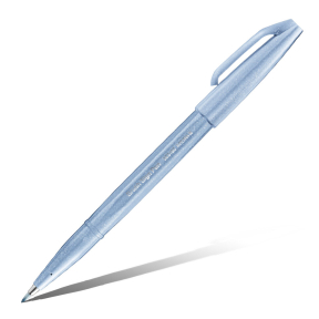 Фломастер-кисть BRUSH Sing Pen серо-синий