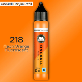 Заправка акриловая MOLOTOW One4all оранжевый флуоресцентный 30 мл