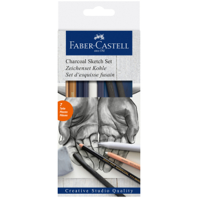Графический набор FABER-CASTELL Charcoal Sketch 7 шт