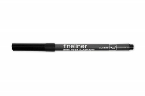Линер KOH-I-NOOR Fineliner 0,3 мм черный