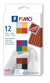 Набор пластики FIMO цвета кожи 12 цв*25гр