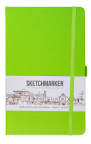 Блокнот SKETCHMARKER 13х21см 140гр/м, 80л, переплет (зеленый луг)