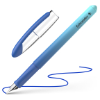 Перьевая ручка SCHNEIDER Voyage caribbean сине-голубой пластиковый корпус