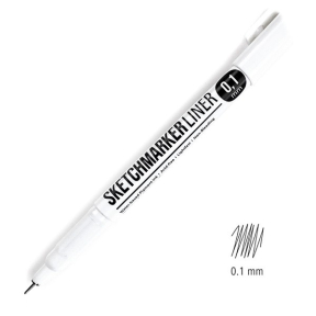 Линер SKETCHMARKER 0.1 черный