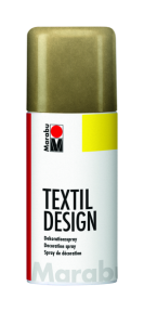 Краска по ткани MARABU Textil Design золото 150 мл, аэрозоль