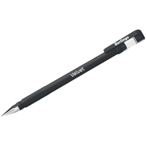 Гелевая ручка BERLINGO Velvet черная 0,5 мм 