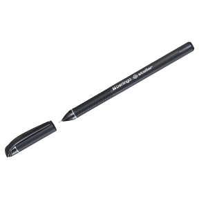 Шариковая ручка BERLINGO Stellar черная 0,7 мм