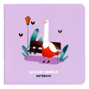 Блокнот MESHU Quack-Quack 17х17 см 80 гр/м, 40 л