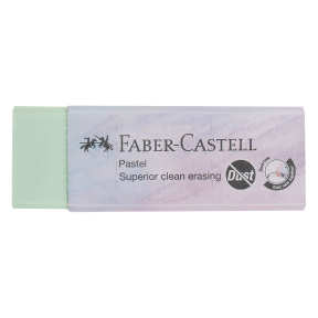Ластик FABER-CASTELL Dust-free Pastel прямоугольный