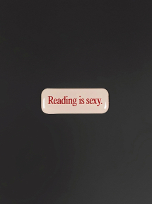 Стикер объемный READING