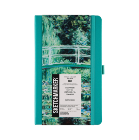 Блокнот SKETCHMARKER Pushkinskiy Клод Моне 13х21см 140гр/м, 80л
