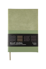 Блокнот СТИХИЯ Bullet Journal 14х20см 100гр/м, 80л (оливковый)