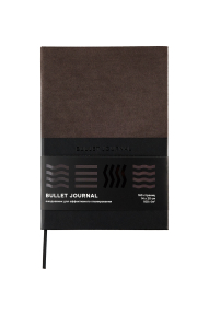 Блокнот СТИХИЯ Bullet Journal 14х20см 100гр/м, 80л (черный)