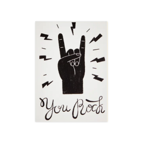 Открытка YOU ROCK
