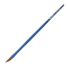 Кисть ROUBLOFF Aqua blue синтетика даггер №8