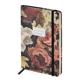 Блокнот BRUNO VISCONTI Megapolis Journal. Flora. Lush Bouquet А5 100 л, линейка