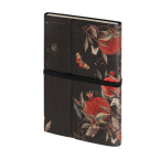 Ежедневник BRUNO VISCONTI Flora Гранат А5 96 л недатированный (с резинкой)