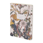 Тетрадь Flora. Summer greens А5 60 л экокожа линейка