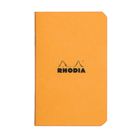 Тетрадь RHODIA Classic А7 80гр/м, 24л, скрепка (ассортимент)