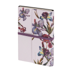 Ежедневник BRUNO VISCONTI Flora Ирисы А5 96 л недатированный (с резинкой)