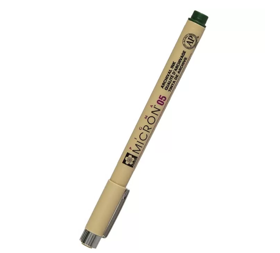 Линер PIGMA MICRON 05 хаки (0,45 мм)